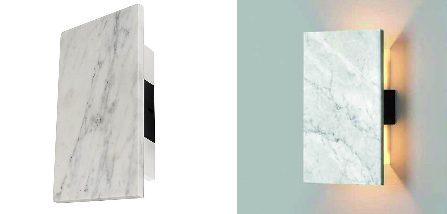 Бра Jordy Marble Slab Wall Lamp Бра Jordy Marble Slab Wall Lamp - Loft-Concept в Грозном