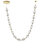 Люстра подвесная с шарообразными плафонами Crystal Globule варинант исполнения - 13 | Loft Concept в Грозном