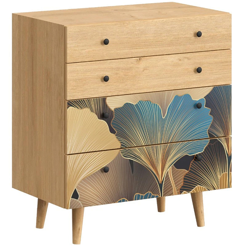 Комод с принтом на ящиках Elise Chest of Drawers Мульти Древесина Комод с принтом на ящиках Elise Chest of Drawers Мульти Древесина в Грозном | Loft Concept