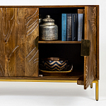 Широкая тумба с фактурным фасадом Termite варинант исполнения - 2 | Loft Concept в Грозном