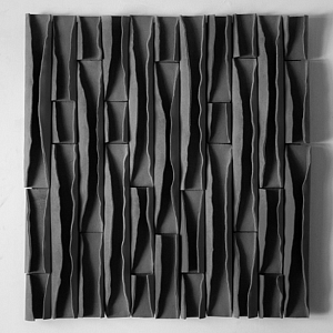 Объемное фактурное панно Metropolis Graphite