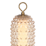 Настольная лампа с факутрным стеклянным плафоном Sonora варинант исполнения - 3 | Loft Concept в Грозном