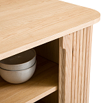 Длинный низкий буфет с 2-мя раздвижными дверцами Toinette Light Cupboard варинант исполнения - 13 | Loft Concept в Грозном