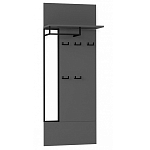 Вешалка настенная цвета графит Strict Lines варинант исполнения - 1 | Loft Concept в Грозном