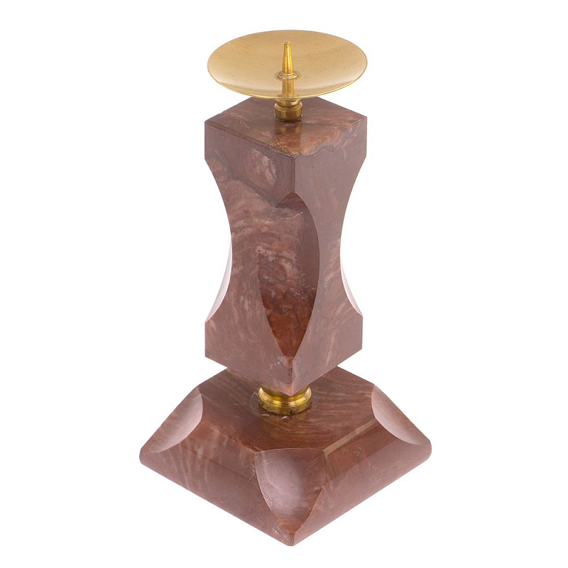 Подсвечник фигурный из натурального камня лемезит Stone Candlestick Лемезит Золотой Подсвечник фигурный из натурального камня лемезит Stone Candlestick Лемезит Золотой в Грозном | Loft Concept