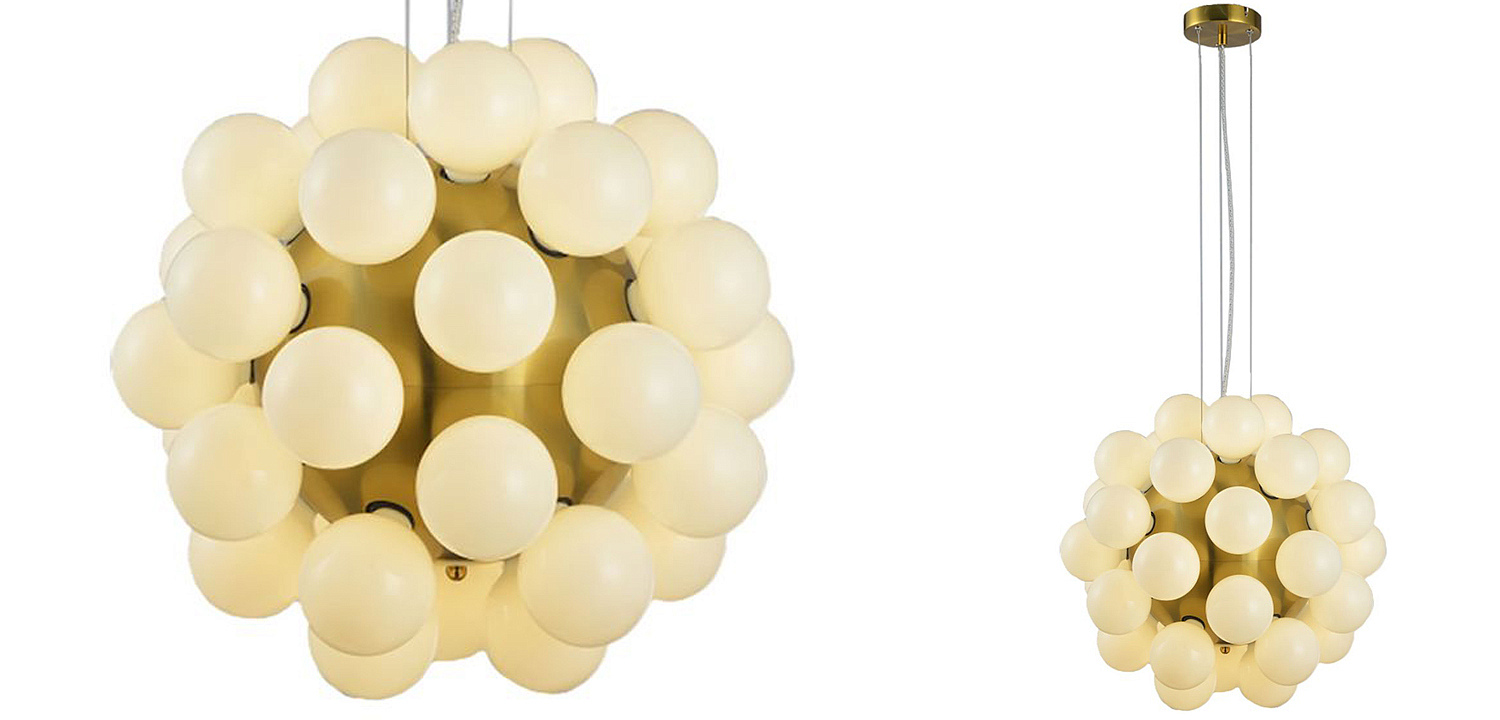 Люстра Korneli Chandelier white Люстра Korneli Chandelier white - Loft-Concept в Грозном