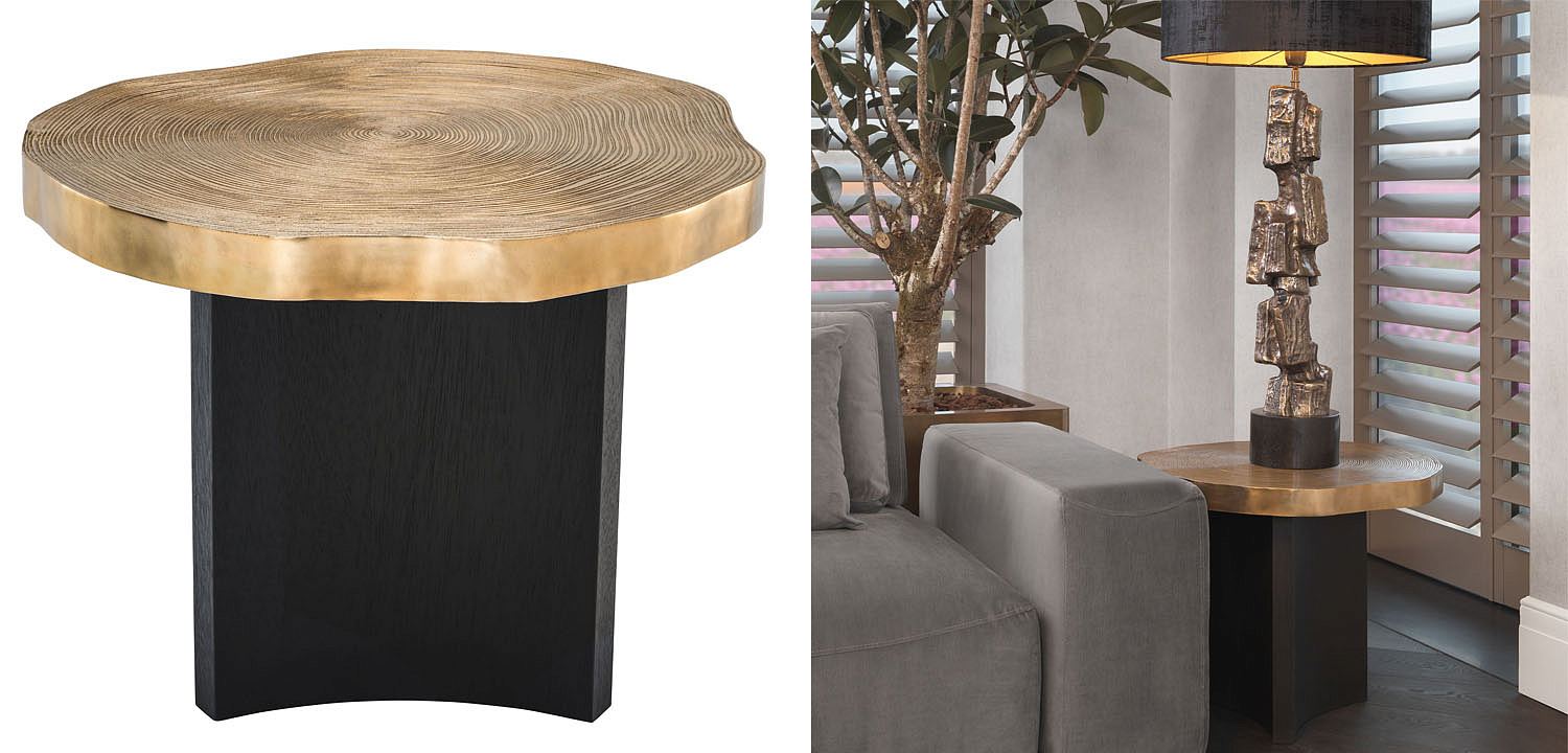 Приставной стол Eichholtz SIDE TABLE THOUSAND OAKS Приставной стол Eichholtz SIDE TABLE THOUSAND OAKS - Loft-Concept в Грозном