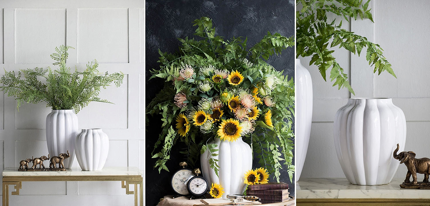 Ваза Carambola Vase white Ваза Carambola Vase white - Loft-Concept в Грозном