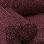 Мебельная ткань Шенилл бордовый цвет 138 см T4-38 варинант исполнения - 5 | Loft Concept в Грозном