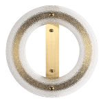 Бра круглое с эффектом морозного стекла Freezing Pattern варинант исполнения - 2 | Loft Concept в Грозном