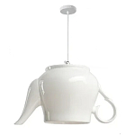 Подвесные светильники в виде белой посуды Flower Reversal варинант исполнения - 6 | Loft Concept в Грозном