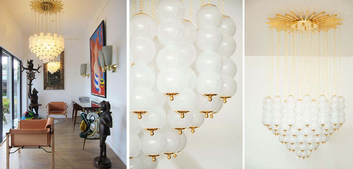 Дизайнерская Люстра Модерн середины ХХ века Flushmount Murano White Glass and Brass Ceiling Light Дизайнерская Люстра Модерн середины ХХ века Flushmount Murano White Glass and Brass Ceiling Light - Loft-Concept в Грозном