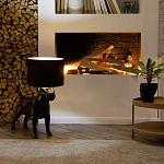 Лампа COLLECTION OF DOGS с абажуром Бультерьер варинант исполнения - 6 | Loft Concept в Грозном