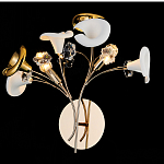 Бра в виде белых и золотых цветов каллы Refined Taste of Light варинант исполнения - 1 | Loft Concept в Грозном