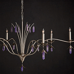 Люстра рожковая с подвесками Feminine Charm варинант исполнения - 3 | Loft Concept в Грозном