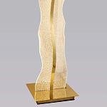 Торшер с изогнутым каркасом Golden Wave варинант исполнения - 2 | Loft Concept в Грозном