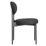 Стул мягкий Alfie Chair черный варинант исполнения - 2 | Loft Concept в Грозном