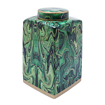 Ваза с малахитовым узором MALACHITE варинант исполнения - 2 | Loft Concept в Грозном