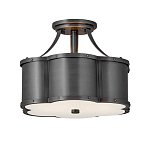 Потолочный светильник с декоративными заклепками Hinkley  варинант исполнения - 1 | Loft Concept в Грозном