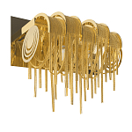 Бра с металлическими дугами и цепочками 33 см Atlantis Chain варинант исполнения - 7 | Loft Concept в Грозном