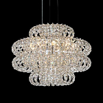 Люстра круглая с россыпью хрусталя Perfection of Diamonds варинант исполнения - 2 | Loft Concept в Грозном