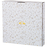 Блюдо сервировочное круглое с цветочным принтом 27 Floral Charm варинант исполнения - 2 | Loft Concept в Грозном