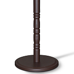 Вешалка напольная коричневая с 4-мя металлическими крючками Noble Branches варинант исполнения - 4 | Loft Concept в Грозном