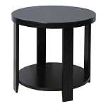 Круглый журнальный стол Jazz Black варинант исполнения - 2 | Loft Concept в Грозном