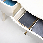 Консоль с выдвижными ящиками Colorfy White варинант исполнения - 5 | Loft Concept в Грозном