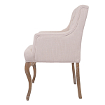Кресло Mason Classical Armchair beige flax варинант исполнения - 1 | Loft Concept в Грозном