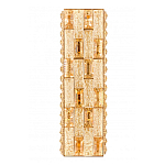 Бра прямоугольное с текстурной огранкой Reflection of Reality варинант исполнения - 1 | Loft Concept в Грозном