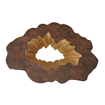 Кофейный стол Burl Exotic tree Coffee Table Black варинант исполнения - 2 | Loft Concept в Грозном