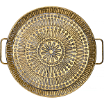 Поднос железный Platinum варинант исполнения - 1 | Loft Concept в Грозном