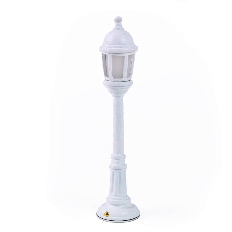 Настольная лампа Seletti Street Lamp Dining White Белый Настольная лампа Seletti Street Lamp Dining White Белый в Грозном | Loft Concept