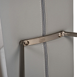 Стул барный серый с обивкой из экокожи Special Support варинант исполнения - 4 | Loft Concept в Грозном