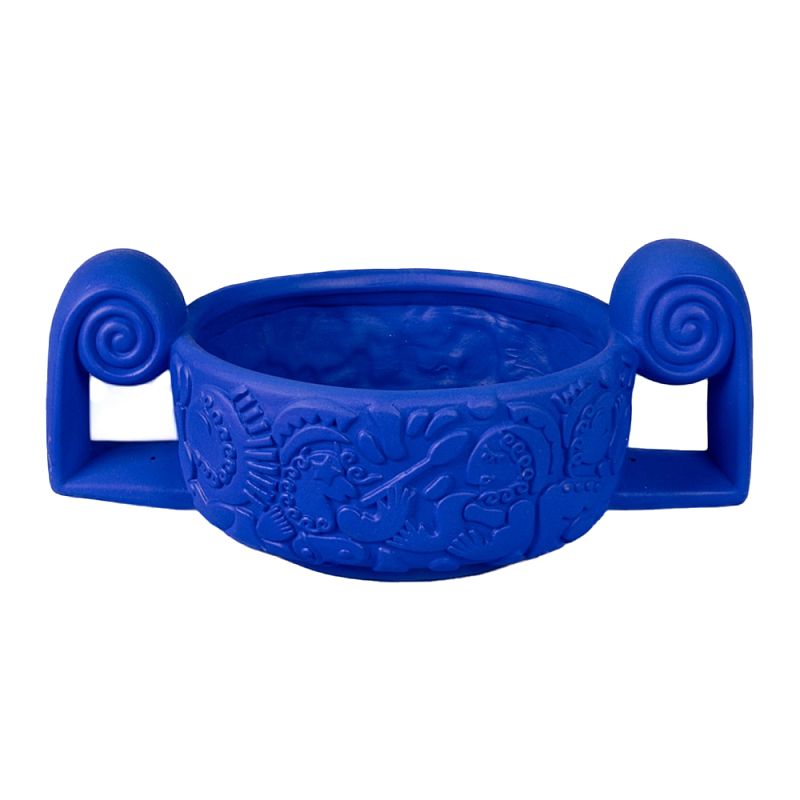 Ваза Seletti Centerpiece Blue Синий Ваза Seletti Centerpiece Blue Синий в Грозном | Loft Concept