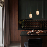 Подвесной светильник из белого алебастра Cryptocrystalline Stone варинант исполнения - 8 | Loft Concept в Грозном