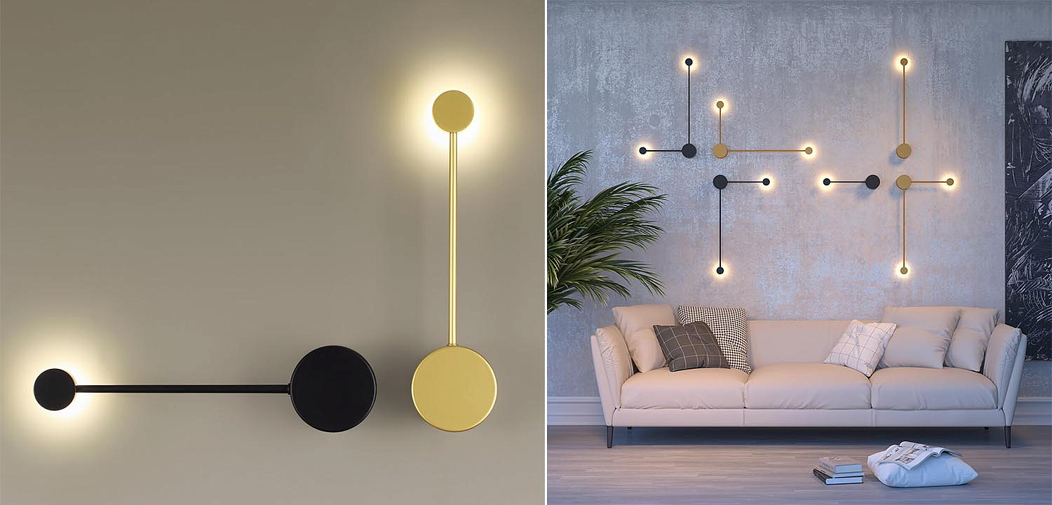 Бра Pin Wall Light Gold 40 Бра Pin Wall Light Gold 40 - Loft-Concept в Грозном