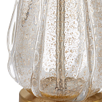 Настольная лампа с фактурным стеклянным корпусом Pommel варинант исполнения - 1 | Loft Concept в Грозном