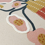 Подушка с цветочным принтом Blooming Elegance Rose варинант исполнения - 2 | Loft Concept в Грозном