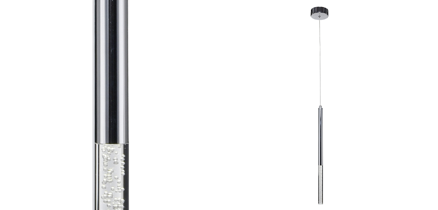 Подвесной светильник Trumpet tube boiling silver Подвесной светильник Trumpet tube boiling silver - Loft-Concept в Грозном