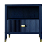 Прикроватная тумбочка с полкой Elsa Dreams Blue варинант исполнения - 5 | Loft Concept в Грозном