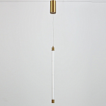 Подвесной светильник в форме цилиндра Trumpet Tube Brass варинант исполнения - 6 | Loft Concept в Грозном