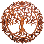 Панно из дерева Breath Panel With Trees варинант исполнения - 1 | Loft Concept в Грозном