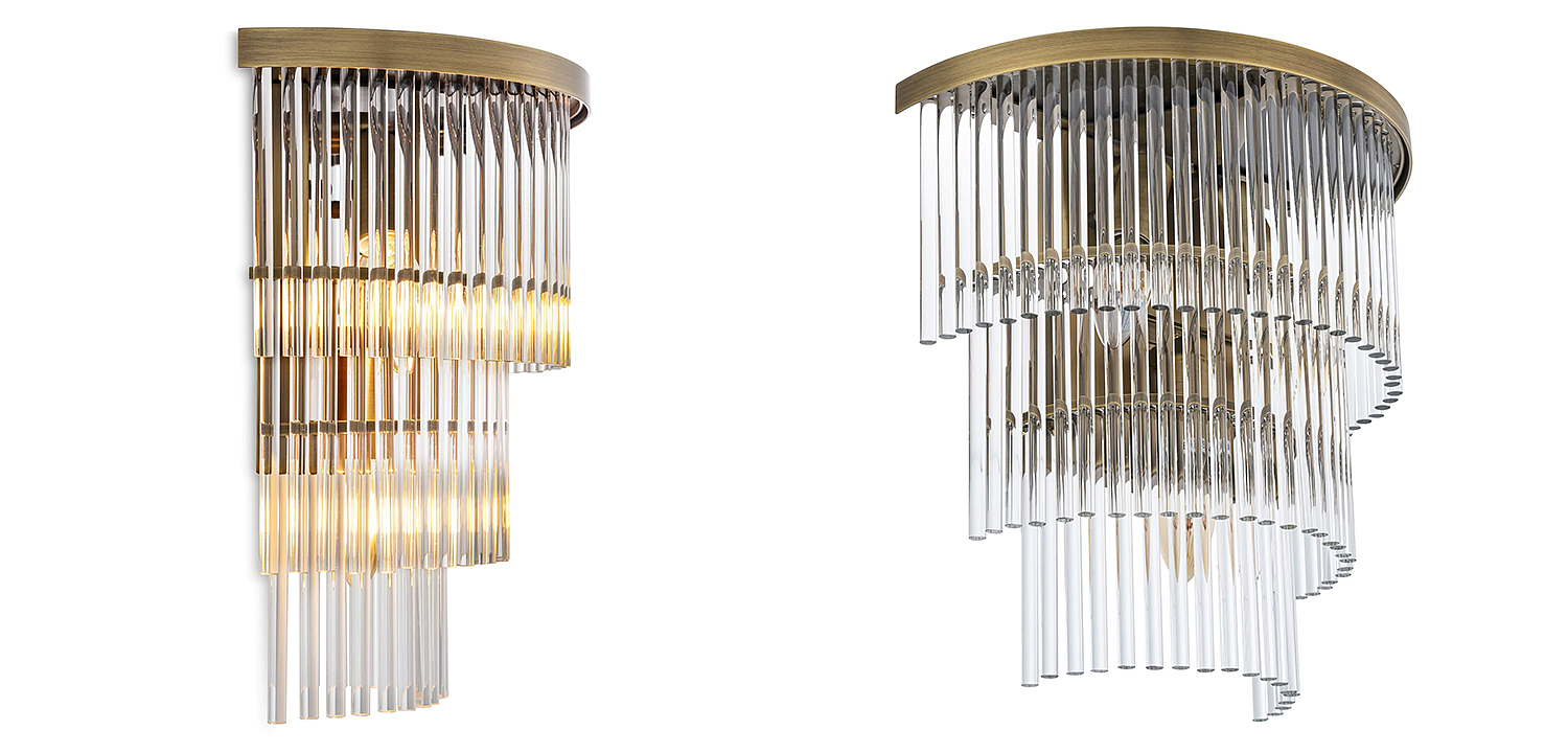 Бра Eichholtz Wall Lamp East Brass Бра Eichholtz Wall Lamp East Brass - Loft-Concept в Грозном