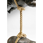 Декоративная статуя из стали Duo Rhinos варинант исполнения - 3 | Loft Concept в Грозном