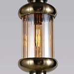 Подвесной светильник с янтарным стеклянным плафоном Amber Queen варинант исполнения - 4 | Loft Concept в Грозном