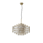 Люстра многоярусная с декором из натуральной морской ракушки Iridescent Light варинант исполнения - 3 | Loft Concept в Грозном