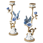 Подсвечник Candleholder Birds Atlanta Set 2 Pcs варинант исполнения - 1 | Loft Concept в Грозном