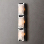 Бра из 3-х прямоугольных мраморных панелей Calling to Shine варинант исполнения - 1 | Loft Concept в Грозном